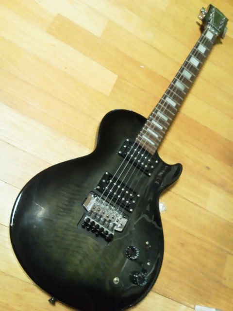 レスポールでもアームが使いたい！！ GrassRoots GLP-49QM その1