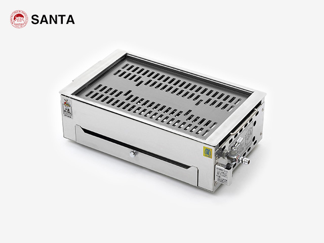 業務用 卓上ガスロースター 小虎 ぱっちん（中） BT-6SR