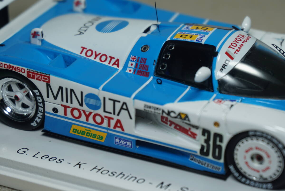 Yahoo!オークション - 1/43 ルマン spark TOYOTA 88C #36 1988 Le Mans