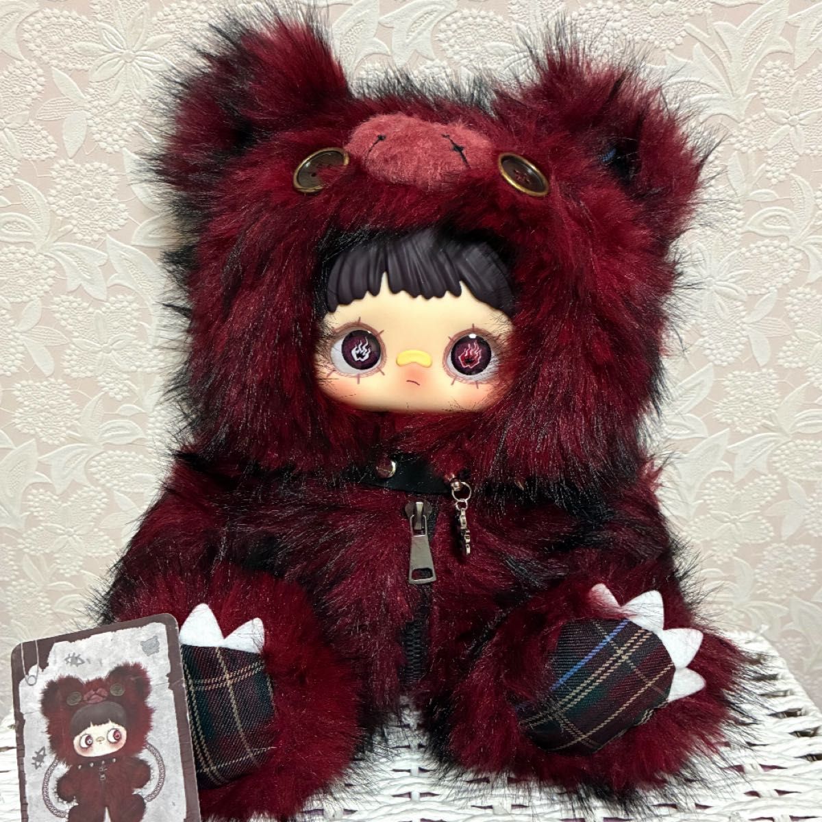 Maymei 反逆ぬいぐるみシリーズ 400％ 赤くま バッグリュック｜Yahoo