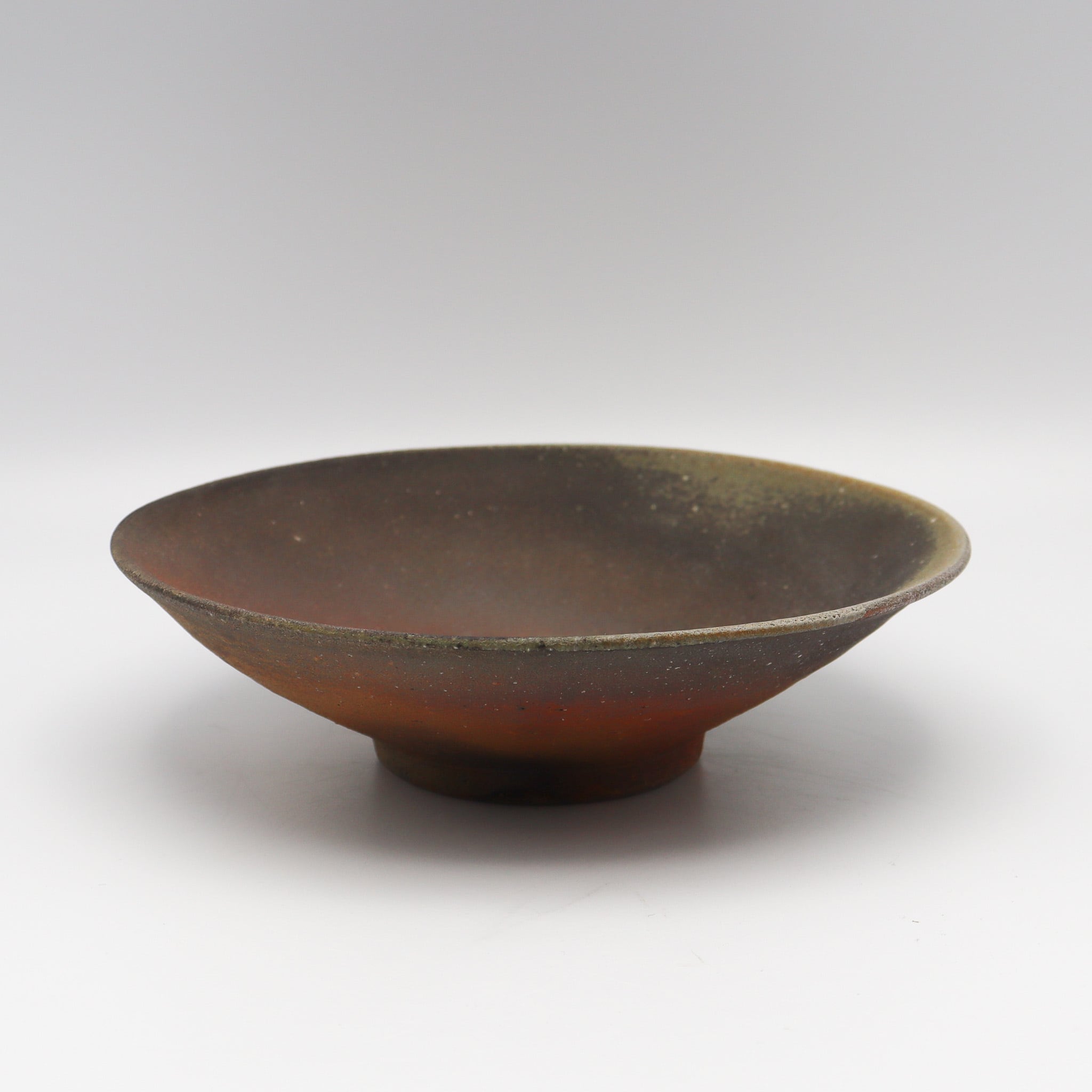 越前焼 焼締め 六寸鉢 青ノ木窯 松井勝彦作 | 趣味の陶器 桝久 | 食器