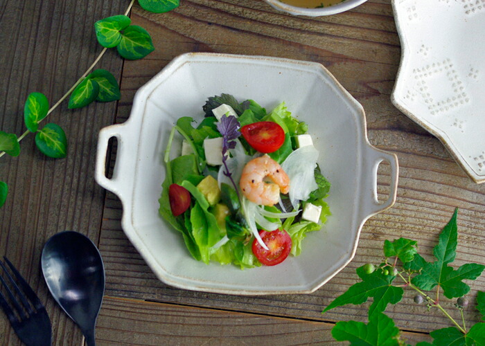 楽天市場】【max30%offクーポンあり】手付き八角皿 kinari 【取っ手