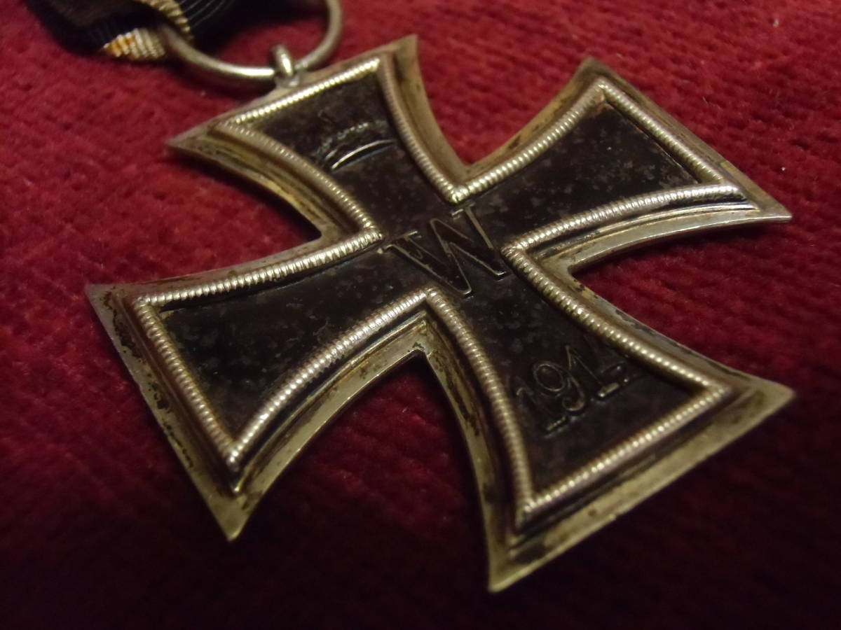 W帝政ドイツ軍/プロイセン王国＊1914年鉄十字勲章2級＊KO社製