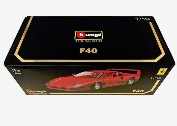 ブラーゴ オリジナルシリーズ 1/18スケール「F40」（レッド
