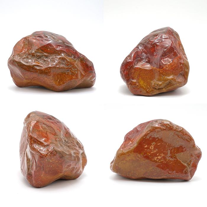 佐渡赤玉石 584.1g 原石 研磨あり 台付き 新潟県産 【一点もの】 日本