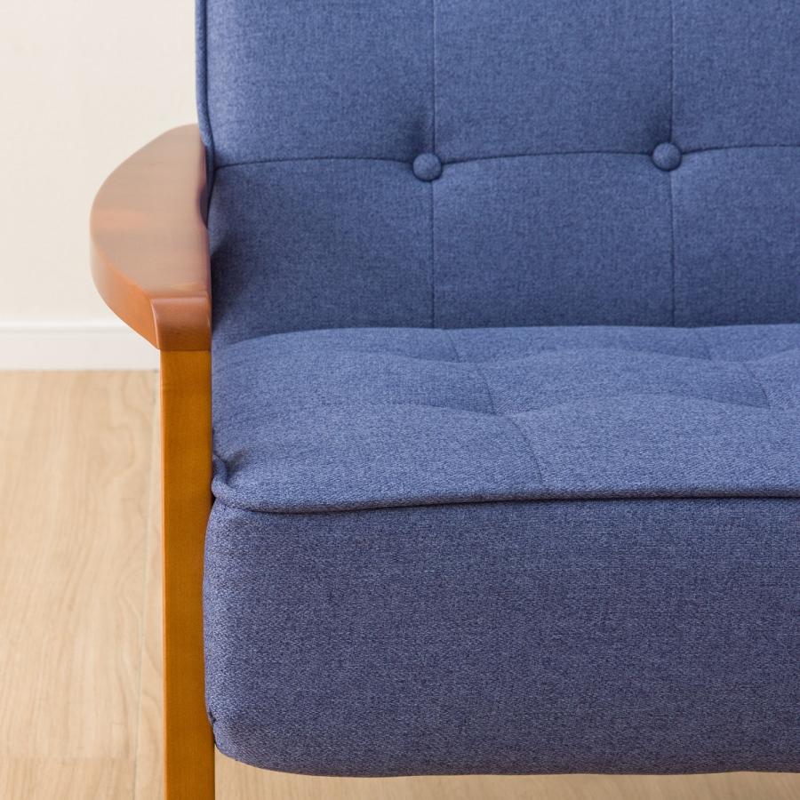 ニトリ（NITORI） ソファー ソファ 天然木フレームのコンパクトソファ