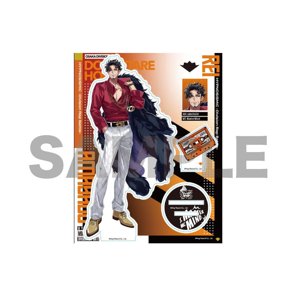 白膠木簓　缶バッジ　Division Leaders トレーディング缶バッジ(Division Leaders) ヒプノシスマイク