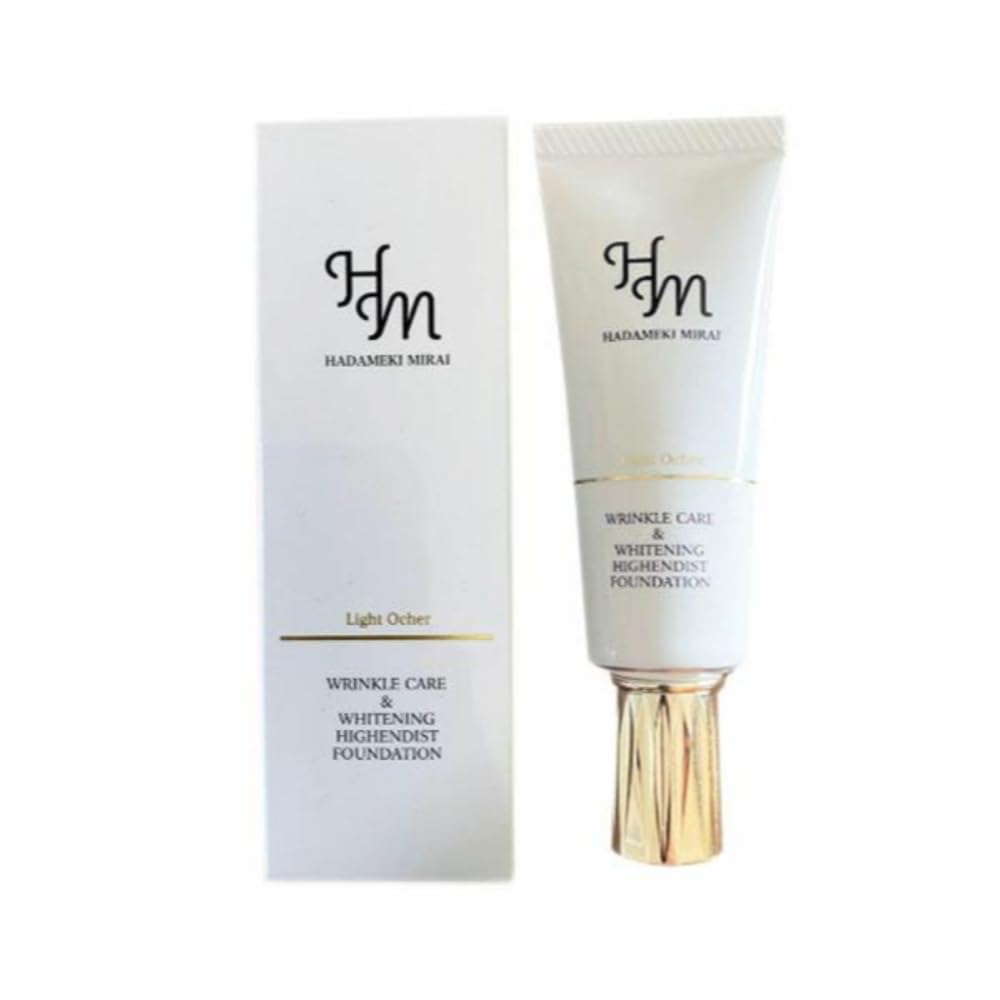 Amazon | ハダメキミライ リンクルケア 美白リキッドファンデーション