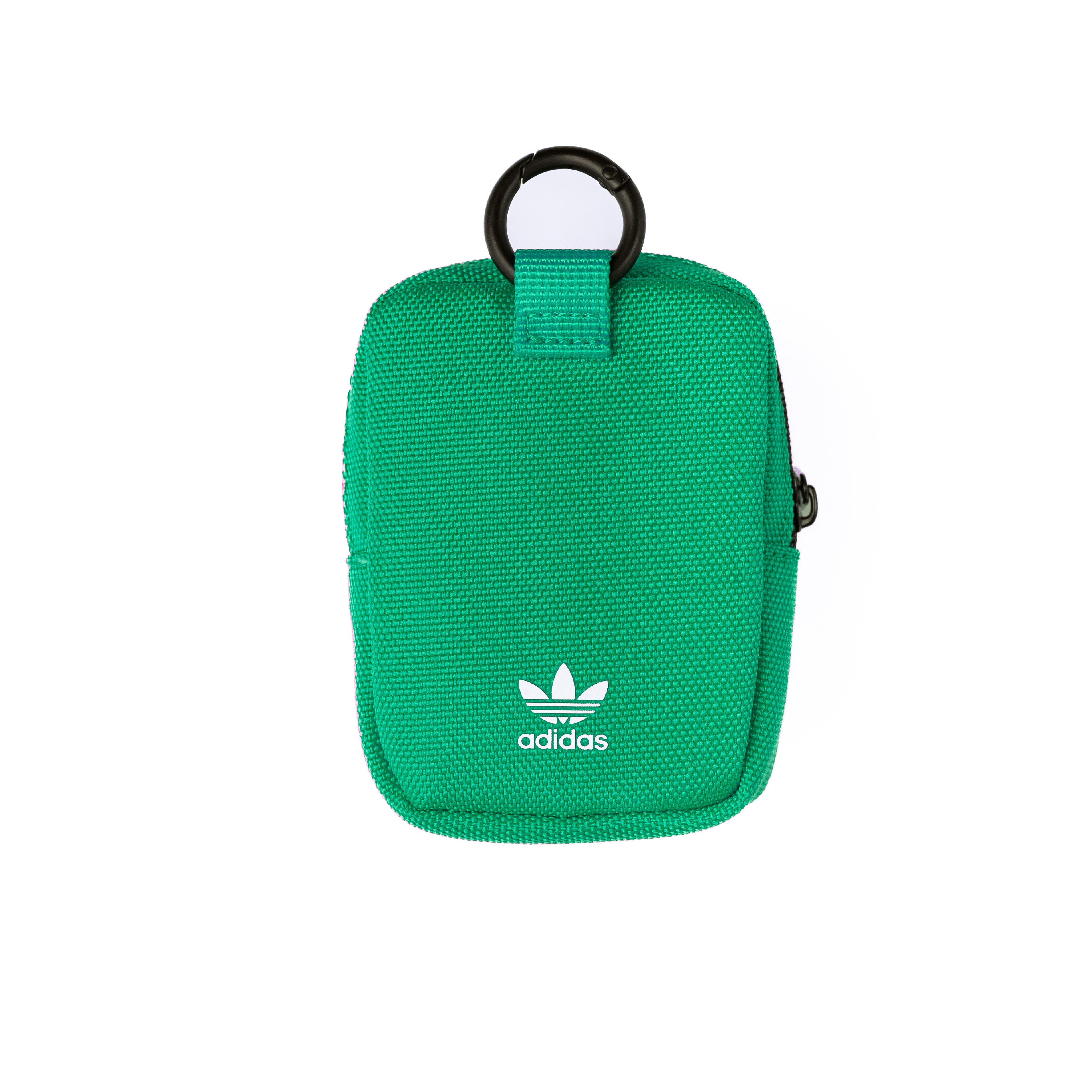 adidas ユニバーサルフォンポーチ Small Tech Pouch グリーン/ホワイト