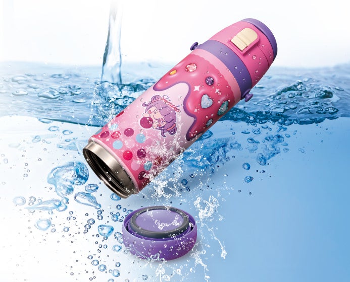 原宿系動画クリエイター「しなこ」とのコラボステンレスボトル「しなこ