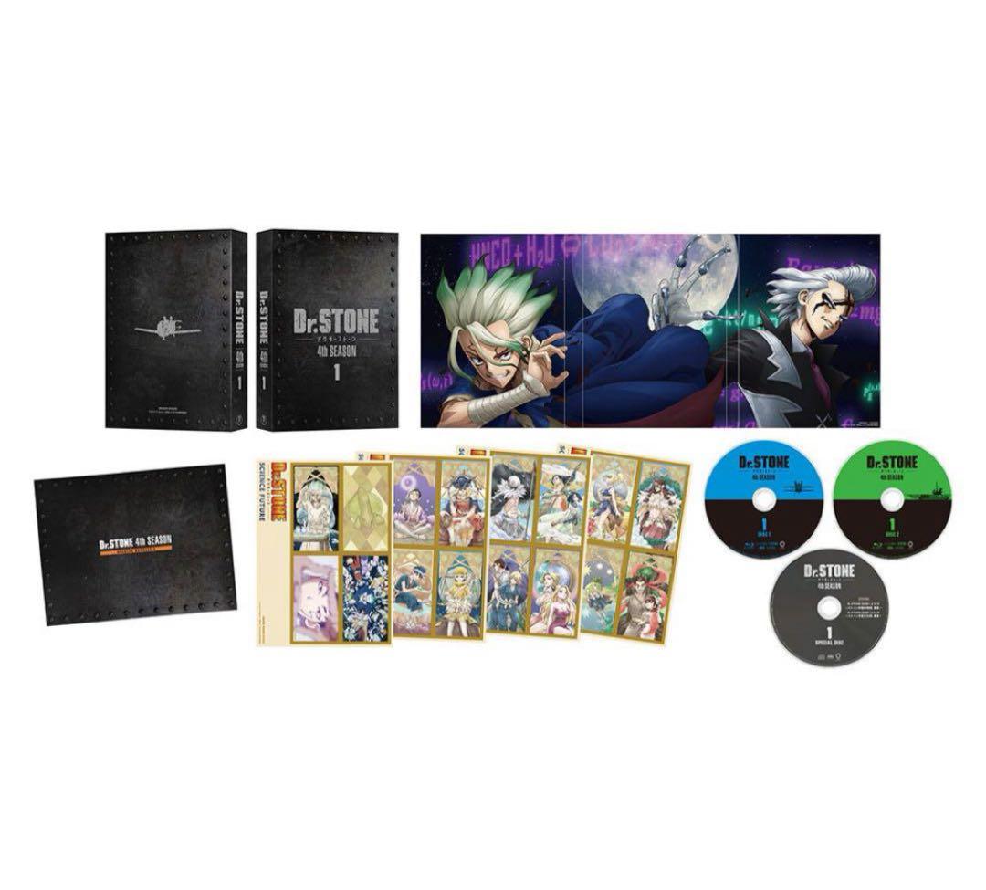 Dr.STONE 4th SEASON DVDBOX 1 初回生産限定版法人特典