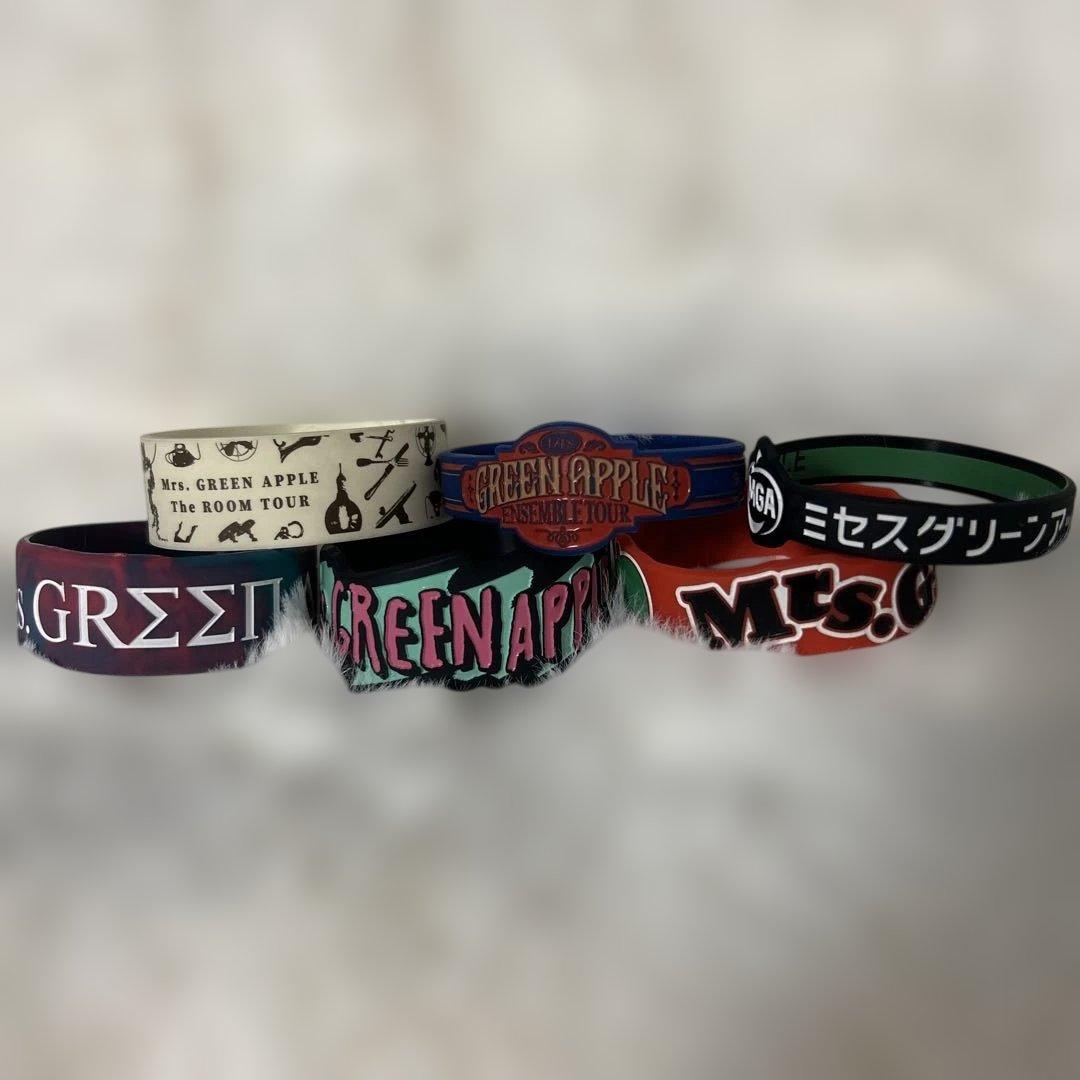 ミセスグリーンアップル ラバーバンドまとめ売り 限定品 Mrs. GREEN APPLE ラバーバンドセット バンド ミセス - メルカリ