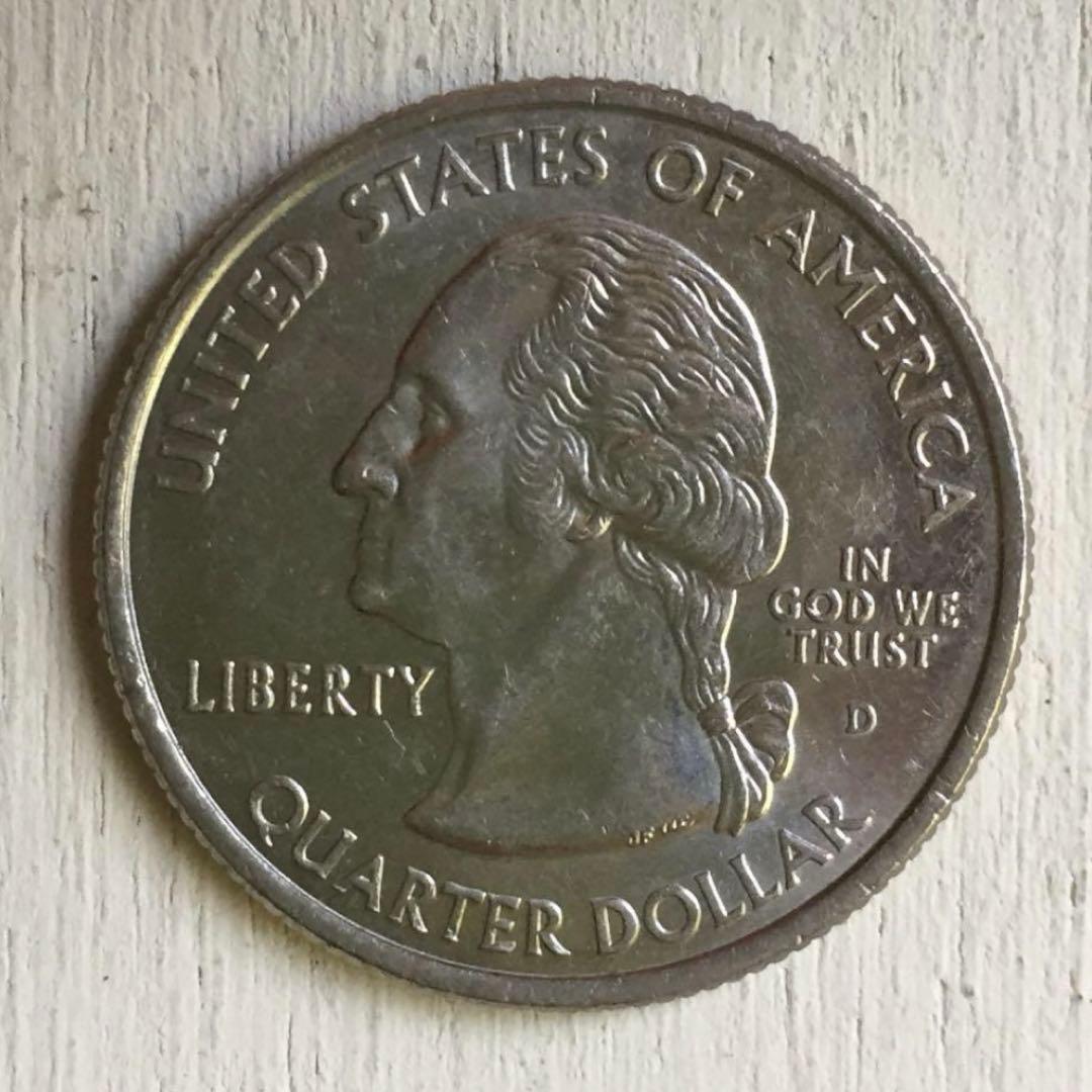 アメリカ クオーター 25セント カルフォルニア州 California - メルカリ