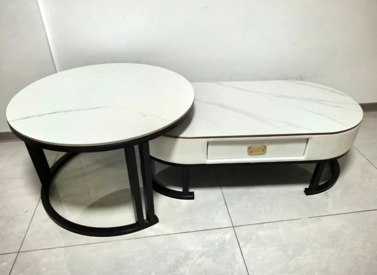 岩板テーブル リビング用軽奢現代スタイル 楽天市場】【受注生産商品】岩板 食事用テーブル ダイニングテーブル