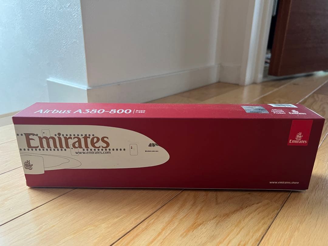 新品未開封 エミレーツ航空 Airbus A380-800 航空機模型 Gemini200 A380-800 エミレーツ航空 A6-EUF 1/200 ※金属製 [G2UAE674]