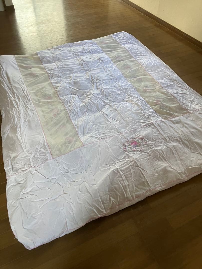 【12/13発送】羽毛掛ふとん　185㎝×215㎝　ダブルサイズ　丸八　羽毛布団 12 13発送 羽毛掛ふとん 185 215 ダブルサイズ 丸八 羽毛布団 afr