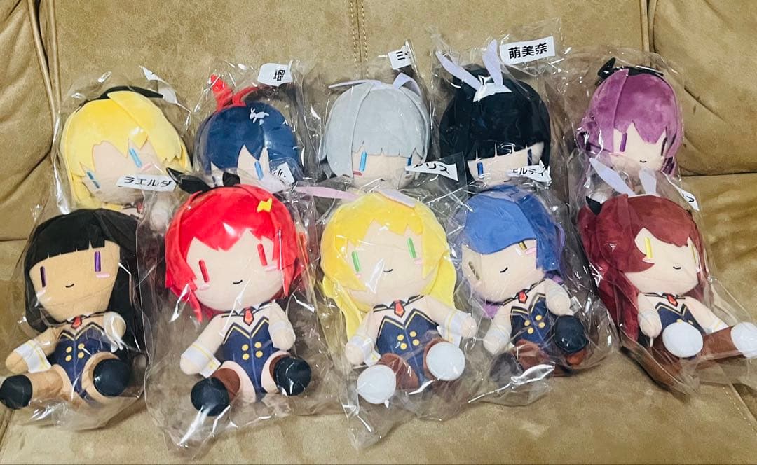 C107 みるくふぁくとりー　ぬいぐるみ10種セット　シークレット付き c107 みるくふぁくとりー タペストリーぬいぐるみ他グッズフルセットの