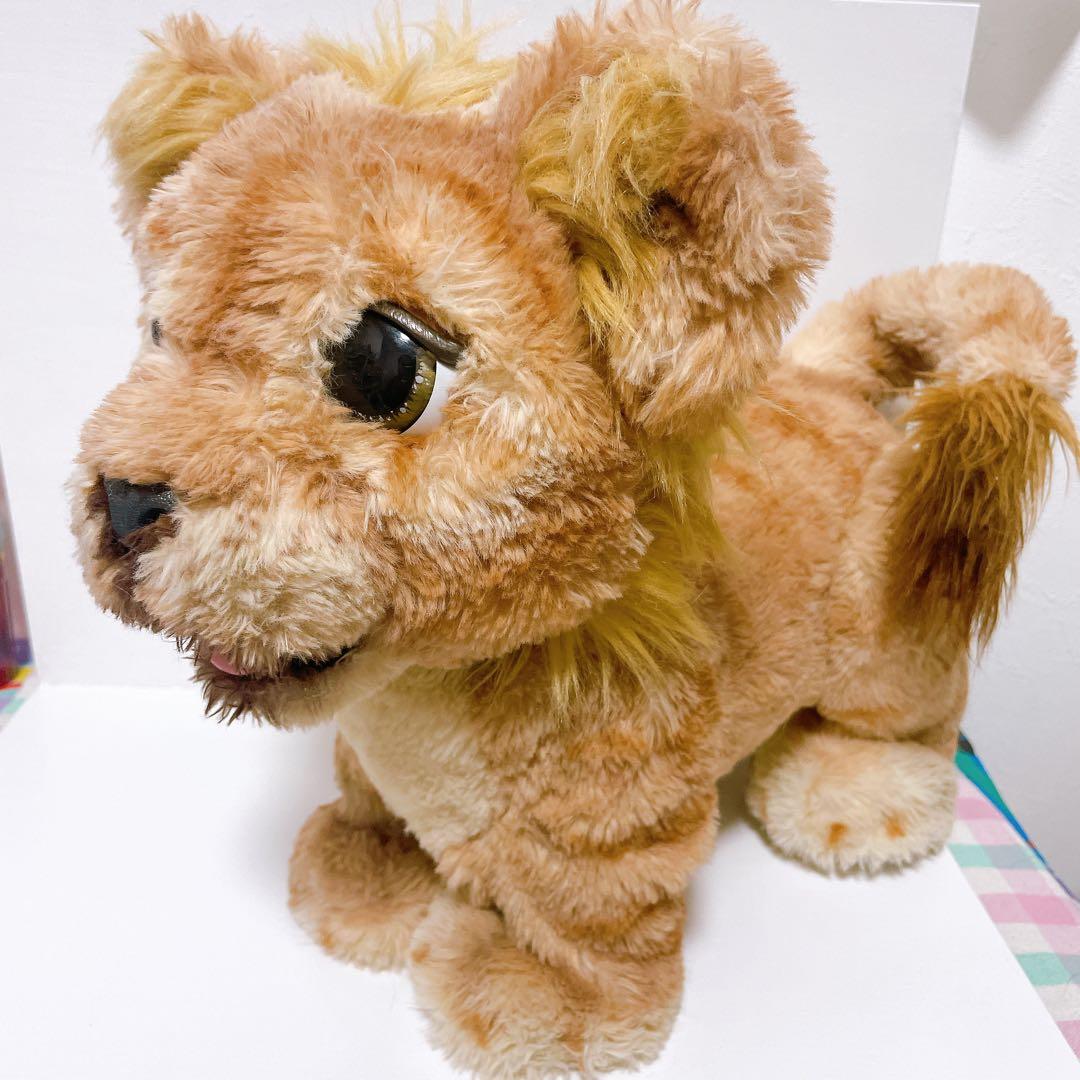 ライオンキング　シンバ　ファーリアル　トーキング　ぬいぐるみ　アメトイ ファーリアル ディズニー ライオンキング シンバ の通販 価格18999円