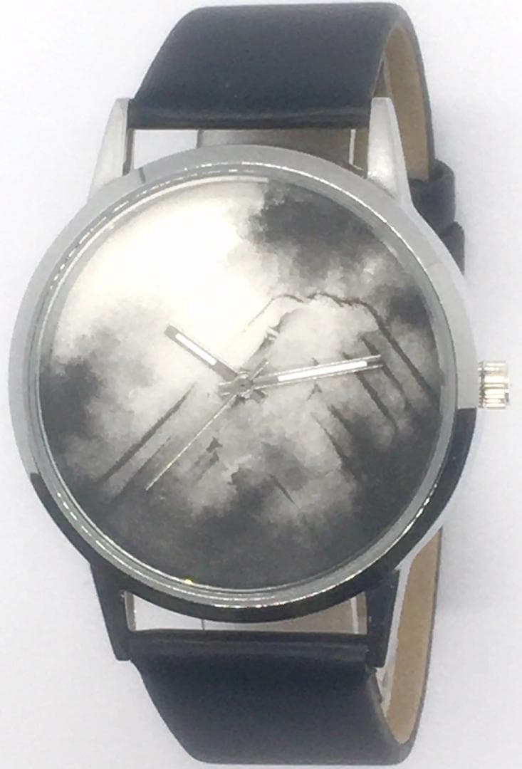 ZEN ART WATCH 「雲中富士ノ図」腕時計 ケース付き ユニセックス