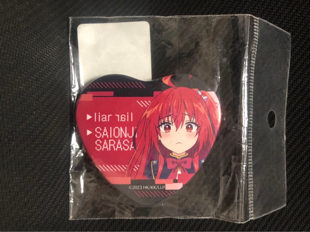 激レア　彩園寺更紗 ハート型缶バッジ ライアー・ライアー 彩園寺更紗」検索結果 | アニメイト