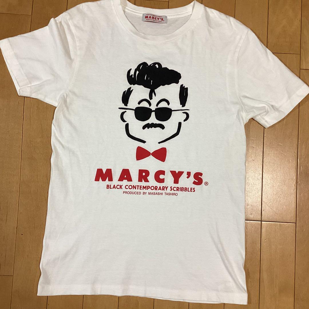 希少 レア MERCY マーシーズ 田代まさし 半袖 Tシャツ S 美品 夏セール【超激レア】MARCY'S マーシーズ 田代まさし スタッフTシャツ