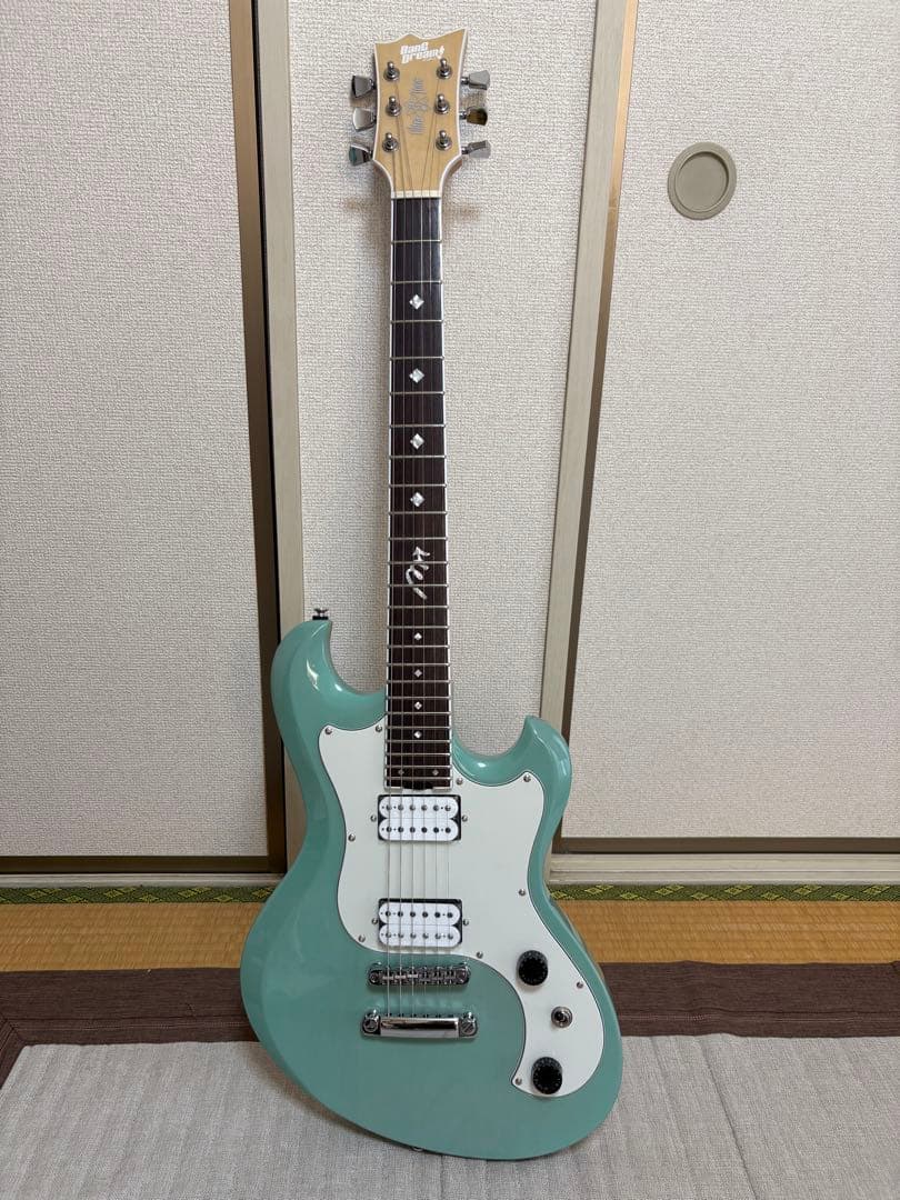 バンドリ　MyGO!!!!! ギター　千早愛音　Ultratone Anon 数量限定特価 最終在庫】 BanG Dream！ ULTRATONE Anon See Thru Surf