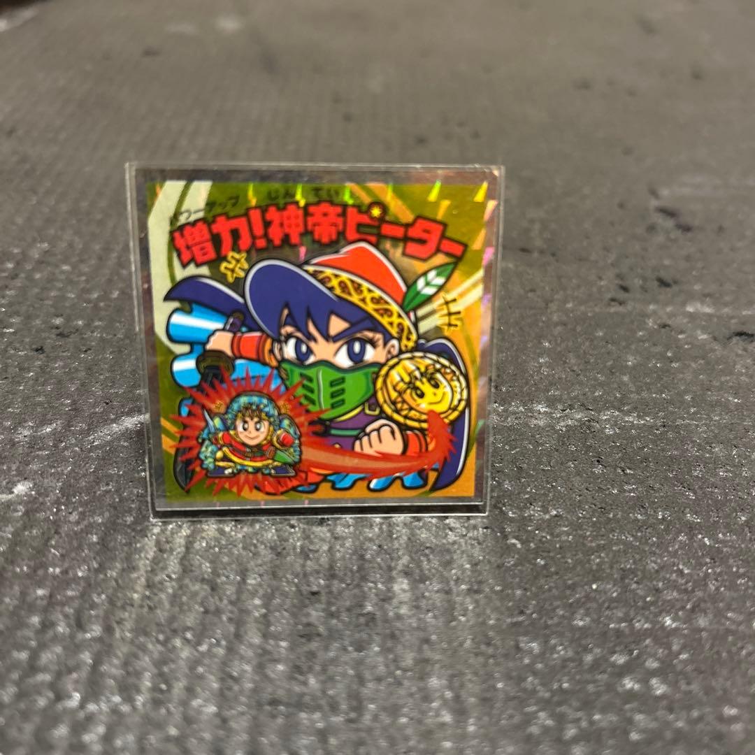 ビックリマン 7神帝外伝 外伝-07 増力! 神帝ピーター⚠️裏上部に汚れ
